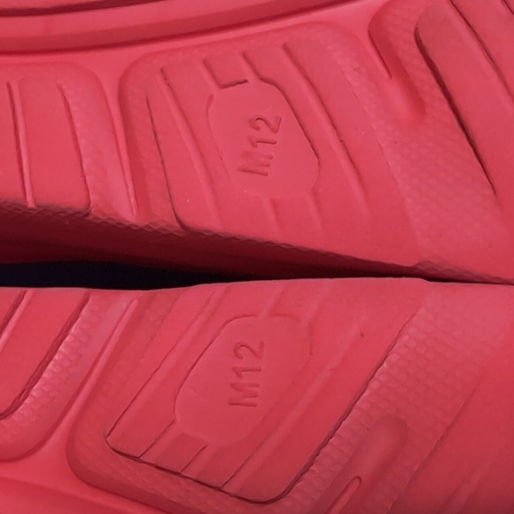 Hoka Ora Recovery Slide 3 Bellwhether Blue - Red Alert Size 12.0 - Picture 7 of 10